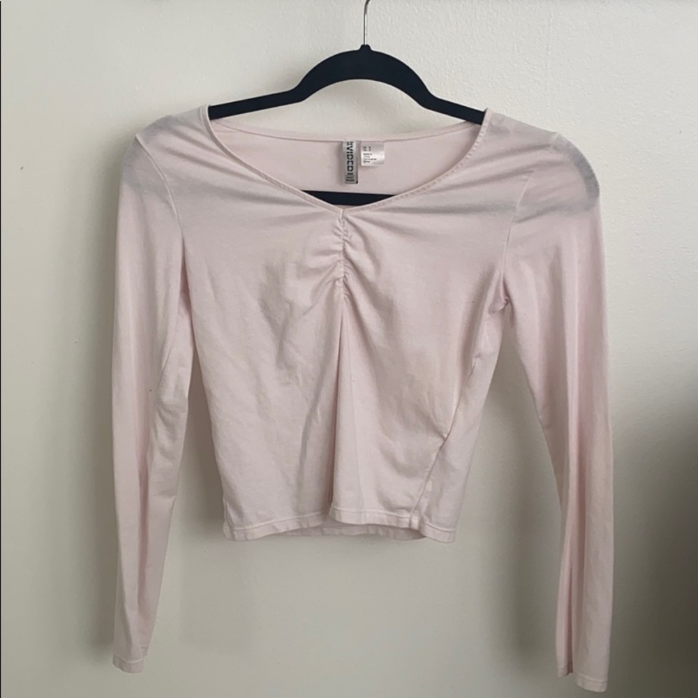 Long sleeve white shirt